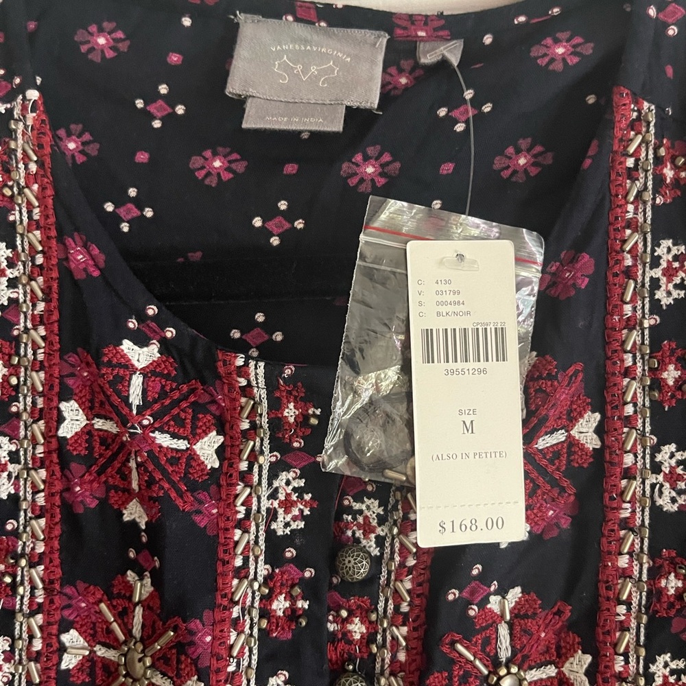 Anthropologie Vanessa Virginia Shirt Dress M
